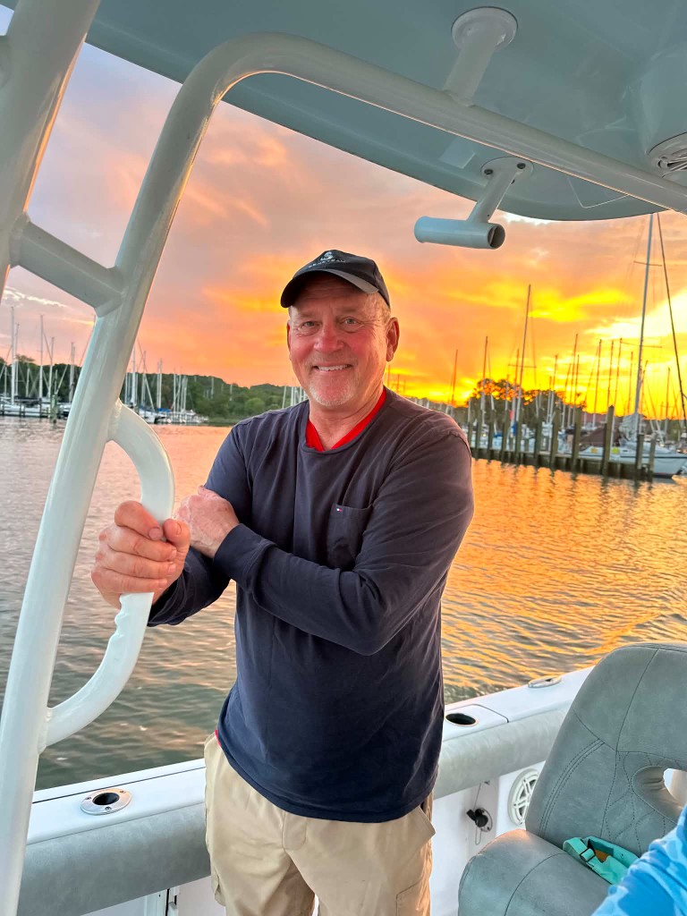 John, Maryland-certified appraiser, on the Chesapeake